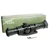 Tactical 154x30 jakt skjutgevär omfattning chevron reticle med offset weaver mount ring fit ar15 223 556mm1475921