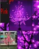 2019 Jul LED Cherry Blossom Tree Light 1.5m Tree Lights Fairy Lights Landskap Utomhusbelysning för semesterbröllop deco