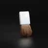 New Flat Make Up Brush Face Cheeks Blend Makeup Cosmetic Brusher Small Horse Hair Makeup Brushes Foundation Brush Black / White