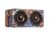 Bluetooth Högtalare Trä Bärbar Lämplig kolumn Laptop Stereo Bass Sound HiFi Speaker Support TF-kort AUX FM-radio