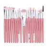 20 pz/set Ombretto Pennelli Trucco Set Colori Viso Ombretto Make Up Pennello pinceaux de maquillage 5165LK