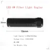 RGB Fiber Starlight Lailler Kit 300 400 Strands Control Voice Control 6W LED LED Fiber Optic Light Kit لـ CAR244J