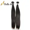 Wefts pakiety 100% 9a Brazylijska Remy Virgin Human Hair Weft Sily Prost naturalny kolor Julienchina Bellahair