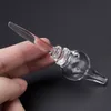 Glass Carb Cap Dabber Wax Dab Tools Smoking Accessories with Hole for Quartz Banger Nails Water Pipes Bongs Dab Oil Rigs