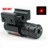 Celownik laserowy red dot do regulacji pistoletu 11mm20mm szyna Picatinny do polowania 50-100 metrów zasięg 635-655nm