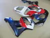 Högkvalitativa Fairings Set för Honda CBR900RR CBR929 2000 2001 Blue Red White Fairing Kit CBR929RR00 01 WE46