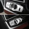 Chrome ABS Koplamp Schakelaar Knoppen Cover Trim Vervanging Type Knop Decoratie 3 Stks voor BMW 5 7 Serie F10 5GT X3 X4