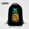 Zaino per laptop da 14 pollici per donna Borse da scuola uniche per frutta e ananas Zaino per ragazze adolescenti Zaini femminili Rugtas College Mochilas Pack