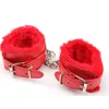 Sex fun accessories Bondage Lingerie Exotic Jewelry New PU Fur handkerchief ankle cuffs Sexy Handcuffs8415009