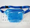 50ピース女性PVCゼリー透明ファニーパック夏のビーチ防水ウエストバッグ