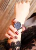 Relojes con diamantes de imitación para mujer, reloj de pulsera de lujo de marca de diamantes, relojes de cuarzo con cristal y caja de regalo, novedad de 2021