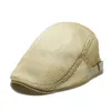 Men039s крутой берет в британском стиле, летняя ажурная кепка газетчика Gasby, кепки Gentle Ivy, сетчатая кепка для мужчин и женщин, сетчатый полый берет3032048