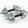 Regulowane masy galwaniczne Człowiek Gumowy zestaw dumbbell Set Barbell Home Gym Fitness Training Urządzenie ważenia