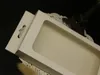 Partihandel Custom Design Blank Förpackningsbox för iPhone 7Plus 8Plus Telefonväska Vit Kraft Papperspaket för 5,5 tum telefonskal