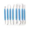 8 pcs / set 16 modèles Fondant Gâteau Décoration Fleur De Sucre Artisanat Outil De Modélisation Top Qualité Gâteau Fondant DIY Making Tool