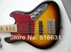 Free shipping HOT wholesale High Quality sunburst 5 strings Jazz Bass Natural Wood electrical guitar