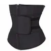 Black Shapers Abdominal Belt High Compression Zipper Plus Size Latex Waist Cincher Corset Underbust Body Waist Trainer