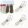 Multifunctionele Lente Kleding Clips Roestvrijstalen Pegs voor Sokken Foto's Hang Rack Onderdelen Draagbare Badkamer Hangers Accessoires