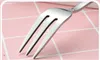 100Psc/lot Creative Wrench Shape Tableware Home Kitchen Stainless Steel Fork Spoon Gift Fruit Dessrt Salad Forks Cutlery SN1188