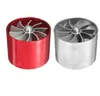 Universal 64.5mm x 50mm Car Air Filter Intake Fan Fuel Gas Saver Supercharger For Turbine Turbo Charger Turbocharger