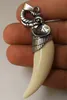 China Tibet silver elephant protection amulet pendant