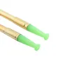 Mini portable multifunctional plastic cigarette holder with telescopic old straight tobacco rod, new gold plated pipe.