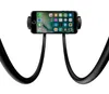 2018 Ny Lazy Bracket Universal 360 Degree Rotation Flexibel Hängande telefon Selfie Hållare Neck Bed Mount Anti-Skid Support för iPhone Android