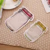 Clear Transparent Zip Lock Mason Jar Shaped Candy Bag Party Favors Gifts Bags Cookie Snacks Food Storage Resealable Plastic Box