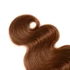 Peruaanse Menselijk Haar Bundels Ombre Haar Met 4X4 Vetersluiting 4 Stuks/partij Body Wave 1B/30 Bundels met Sluiting Middelste Drie Gratis Deel