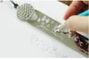 1 X Dos Desenhos Animados pássaro peixe marcador de metal com régua material escolar papelaria