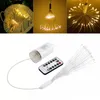 DIY طوي باقة شكل سلسلة LED أضواء الألعاب النارية بطارية تعمل ديكور جنية أضواء عيد الميلاد إكليل باحة حفلات الزفاف