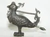 L'ancienne sculpture en laiton de la chine peut utiliser une serrure/clé de cadenas de coq