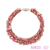 3 stks 3 kleuren chunky bloem verklaring chokers kettingen voor vrouwen boeket sequin grote sieraden ketting A0827