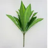 1Bouquet 12 teste piante artificiale sago cycas foglie casa bonsai decorazione pianta di simulazione tropicale