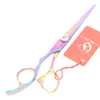 6.0inch Meisha Left Hand Hair Nożyczki Japonia 440C Fryzjerzy Profesjonalne nożyce do przerzedzenia Przycinanie Narzędzia Salon Tijeras Ha0385