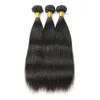 2018 Nieuwe Kapsel 2 * 6 Middle Deel Kantsluiting met 3 bundels Grade 8a Braziliaanse Virgin Menselijk Haar Weave Bundels met Sluiting Extensies