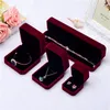 velvet necklace earring jewelry boxes