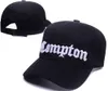 Sıcak Noel Satış Moda Ssur Snapback Compton Siyah Şapkalar Erkek Kadın Moda Ayarlanabilir Snapbacks Kapaklar Yüksek Kaliteli Sokak Şapkası Kapağı