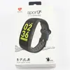 Q6S 스마트 팔찌 색상 3D 동적 혈압 심박 측정기 Smartband 팔찌 IP68 방수 스포츠 휘트니스 시계 밴드