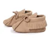 Flat Shoes Romirus PU Leather Baby Mocassins Girls Boys First Walkers Moccs Soft Bottom Fashion Tassels Born Bx3101