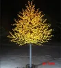 1.5 m 1.8 m 2 m 2.5 m 3 m Brilhante LEVOU Flor de Cerejeira árvore de Natal Iluminação Do Jardim À Prova D 'Água Paisagem Decoração Lâmpada Para Festa de Casamento