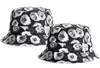 2017 New Fashion & Sons god leather Bucket Hats Unisex fashion Bob Caps Hip Hop Men Women Summer Fishing Hat1806424