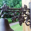 Grape Doorbell WELCOME Dinner Bell Cast Iron Wall Decorative Handbell for Home Bar Shop Store Office Pub Vintage Antirust Country 5596635