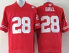 Mens Wisconsin Badgers College Football Jerseys #1 Piggery 16 Russell Wilson 25 Melvin Gordon III 28 Ball 99 J.J. Watt Red White