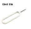 cheapest New Sim Card Needle For Apple IPhone 5 4 4S 3GS IPad 2 Cell Phone Tool Tray Holder Eject Pin metal 10000pcscarton6134427