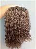 ブラジルの人間の処女のレミーカールヘア横糸の茶色の混合金髪の色未満の赤ちゃんの柔らかい髪の伸び100g /バンドル製品