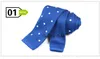 Gestrickte Krawatte Flat-End-Krawatten 20 Farben 145 * 5cm Männer Narrow Neck Ties sticken Krawatte für Herren Business-Krawatte Weihnachtsgeschenk