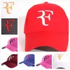 Mens Womens Baseball Cap Roger Federer RF Print Par Baseball Caps Justerbara snapback Caps Hats Man Femal Hat 2019216b