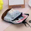 귀여운 미니 린넨 배낭 키 체인 작은 가방 디자인 키 링 여성 가방에 대 한 신선한 색 동전 지갑 어린이 장난감 2017