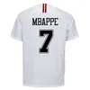 2018 2019 MBAPPE MENS RETRO SOCCER Jerseys Verratti Cavani Matuidi Home Away Football Shirts Di Maria T.Silva Draxler krótkie rękawy